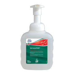 Deb InstantFOAM IFS400ML Manual Hand Sanitizer, 400 mL Nominal, Pump Bottle Package, Liquid Form, Characteristic Odor/Scent, Clear