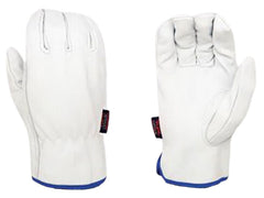 Tuff Grade TGG-484-S TGG-484 Drivers Gloves, Driver, Goat Skin Leather Palm, Slip-On Cuff, 3M Thinsulate Lining