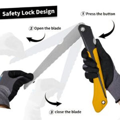 TapeTech 10″ Single Blade Folding Insulation Knife