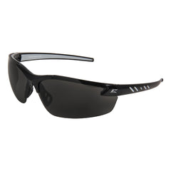 EDGE DZ116-G2 Zorge G2 Unisex Safety Glasses, Anti-Scratch, Smoke Lens, Frameless Frame, Gloss Black, Nylon Frame, Polycarbonate Lens, ANSI/ISEA Z87.1+2015, MCEPS GL-PD 10-12