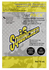 DENTEC SAFETY 11080 Sqwincher Fast Pack Sports Drink Powder, 0.6 oz Pack, 6 oz Yield, Powder Form, Lemonade