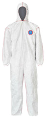 DuPont ST127SWHXL002500 Coverall, XL, White, Tyvek 400 SFR, 41-1/4 to 44-3/4 in Chest, 29-1/4 in L Inseam 25/CS