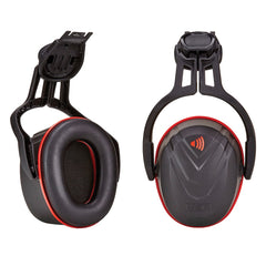 MSA 10190358 Helmet Mounted High Attenuation Hearing Protection, 31 NRR/36 SNR