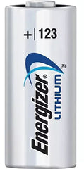 Energizer EL123APVP Cylindrical Disposable Photo Battery, Lithium-Manganese Dioxide, 3 V Nominal, 1500 mAh Nominal, 123 1PK