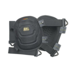 Kunys TOOL WORKS GEL-TEK KP372 Flooring Kneepad, Woven Strap with Slide Buckle Closure