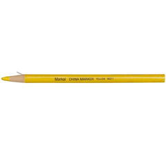 Markal 096011 General Purpose Paper-Wrapped Grease Pencil Marker, 3/8 in, Paraffin Wax, Yellow
