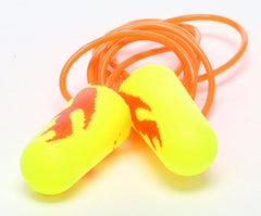 E-A-Rsoft 7000052721 11035 Corded Ear Plug, 33 dB Noise Reduction, Tapered Shape, Corded Design