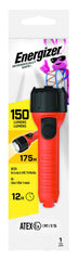 Energizer Intrinsically Safe ENISHH21E Impact-Resistant Handheld Flashlight, LED Bulb, Plastic Housing, 115 Lumens Lumens
