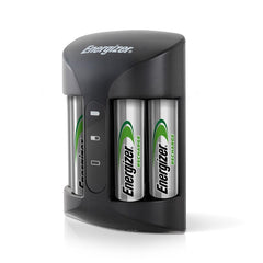 Energizer Recharge Pro CHPROWB4 Battery Charger, 2000 mAh Alkaline Battery, 3 hr Charging, 4 Batteries 1PK