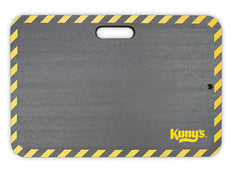 Kunys Toolworks 302 Industrial Medium Kneeling Mat, 21 in L x 14 in W x 1 in THK, NBR, Black