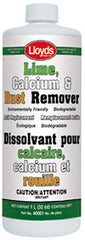 Lloyd Laboratories 40001 Calcium/Lime and Rust Remover, 1 L