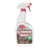 Lloyd Laboratories Aluminum Magic 77816 Aluminum Cleaner With Sprayer, 935 mL Bottle, Clear, Liquid Form
