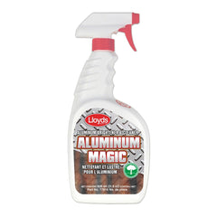Lloyd Laboratories Aluminum Magic 77816 Aluminum Cleaner With Sprayer, 935 mL Bottle, Clear, Liquid Form