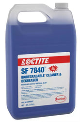 Loctite 2046047 SF 7840 Biodegradable General Purpose Cleaner and Degreaser, 1 gal Bottle, Mild Odor/Scent, Blue, Liquid Form
