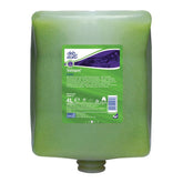 Solopol LIM4LTR Medium/Heavy Duty Hand Cleanser, 4 L Nominal, Cartridge Package, Liquid/Viscous Form, Lime/Pleasant/Agreeable Odor/Scent, Green