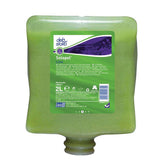 Solopol LIM2LT Medium/Heavy Duty Hand Cleanser, 2 L Nominal, Cartridge Package, Liquid/Viscous Form, Lime/Pleasant/Agreeable Odor/Scent, Gree