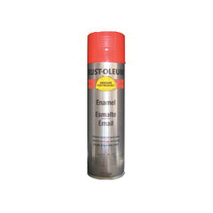 Rust-Oleum V2163838 V2100 System Enamel Spray Paint, 15 oz Container, Liquid Form, Safety Red, 12 to 20 sq-ft/can Coverage