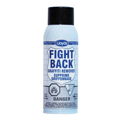 Lloyd Laboratories Fight Back 61714 Non-Flammable Graffiti Remover, 350 g Aerosol Can, Aerosal Spray Form, Clear