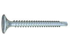 Grabber #8 x 2-5/8” Phillips, Scavenger Head, Fine Thread, Drill Point, Clear Zinc Drywall Screws