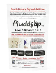 Muddskip Level 5 SMOOTH 3 in 1 Drywall Additive 3 lb Bag