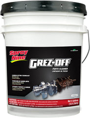 Spray Nine Grez-Off C12520 Heavy Duty Degreaser, 5 gal Pail, Citrus Odor/Scent, Orange, Liquid Form