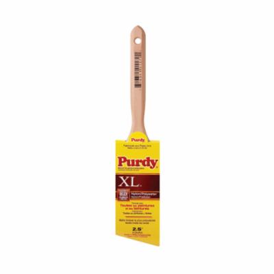 Purdy 144152325 XL Glide Angular Trim Brush, 2-15/16 in OAL, 2-1/2 in, Natural Hardwood Handle, Latex, Oil Based