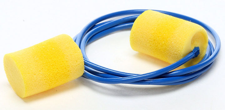 E-A-R 7000002301 11001 Classic Corded Ear Plug, 29 dB Noise Reduction, Cylinder Shape, CSA Class AL, FDA Compliant, Corded Design