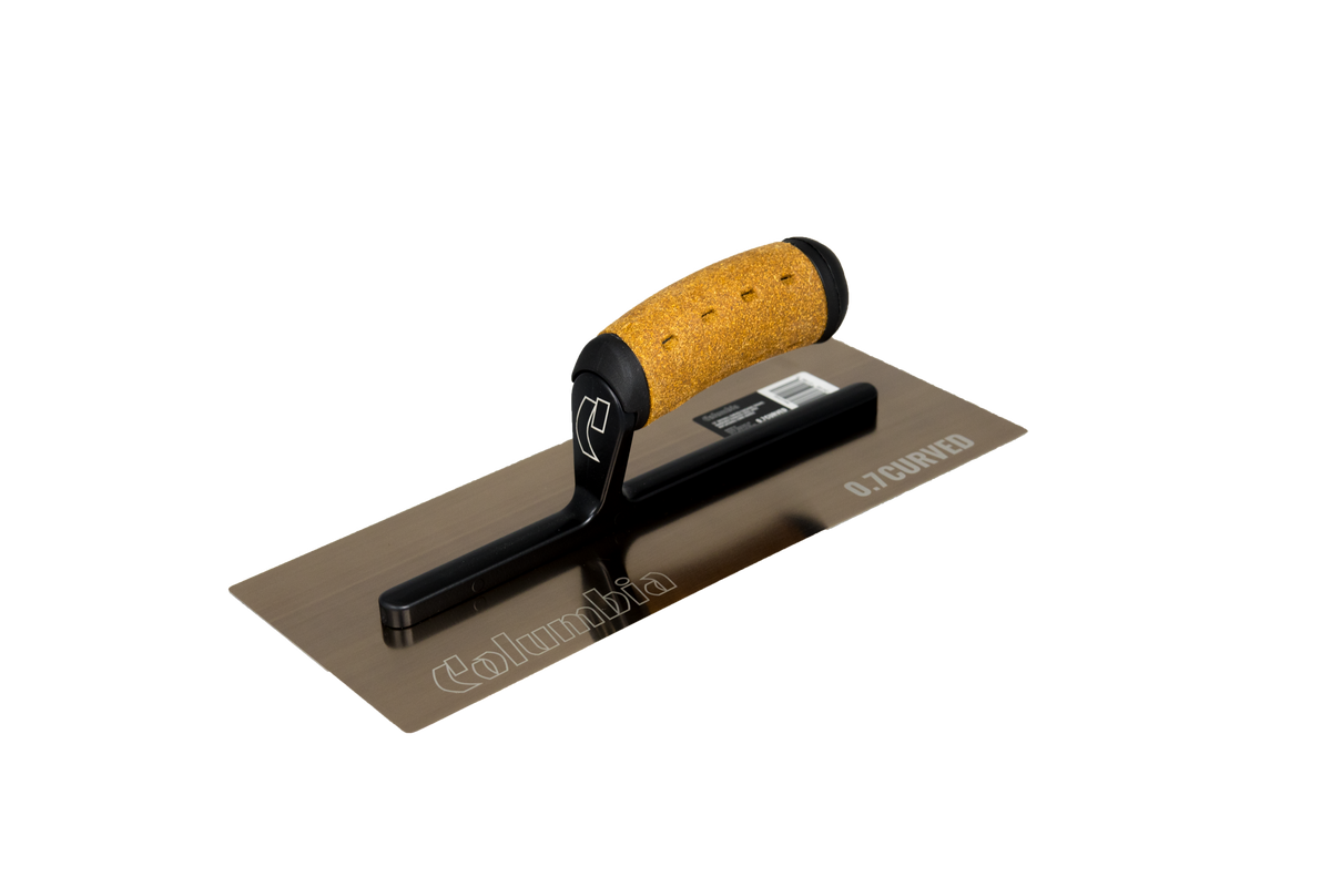 Columbia Gold 0.7 12" Curved Trowel Cork Handle