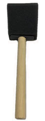 Tuff Grade TGB-02-FOAM High Density Foam Brush, 2-5/8 in L x 2 in W x 1/2 in THK Foam Brush, Wood Handle