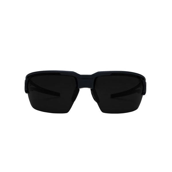 EDGE XP416 Pumori Safety Glasses, Scratch-Resistant, Smoke Lens, Black, Nylon/PC/TPR Frame, Polycarbonate Lens, ANSI Z87+, CSA Certified, ISEA Certified, MCEPS Compliant