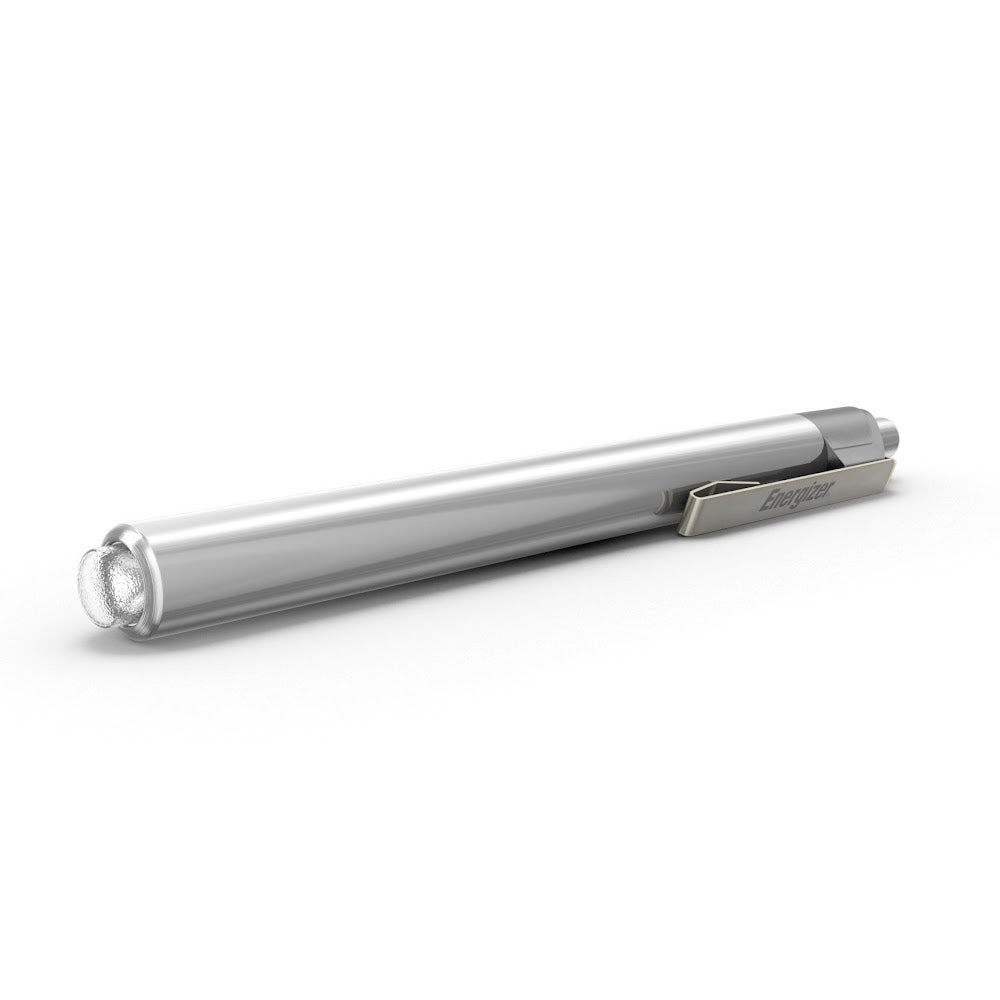 Energizer PLED23AEH Industrial Pen Light, LED Bulb, Stainless Steel Housing, 35 Lumens