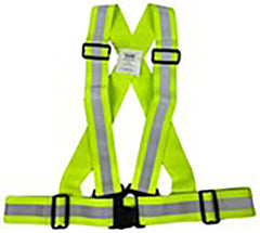 Tuff Grade TGVEST-009 Traffic Harness, Universal, Lime, Nylon