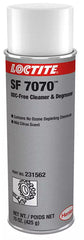 Loctite 231562 SF 7070 ODC Free Cleaner and Degreaser, 15 oz Can, Citrus/Fruity Odor/Scent, Clear, Aerosol/Liquid Form