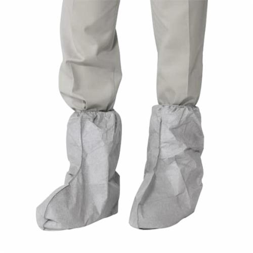 DuPont FC454SGY00010000 Boot Cover, Universal Fits Shoe, Gray, Elastic Closure, Tyvek Outsole, Resists: Slip, Specifications Met: ASTM D1117, D3776, D5733, D5034 100/CS