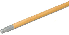 vileda PROFESSIONAL 134622 Broom Handle With Threaded Metal Tip, 54 in L, Wood