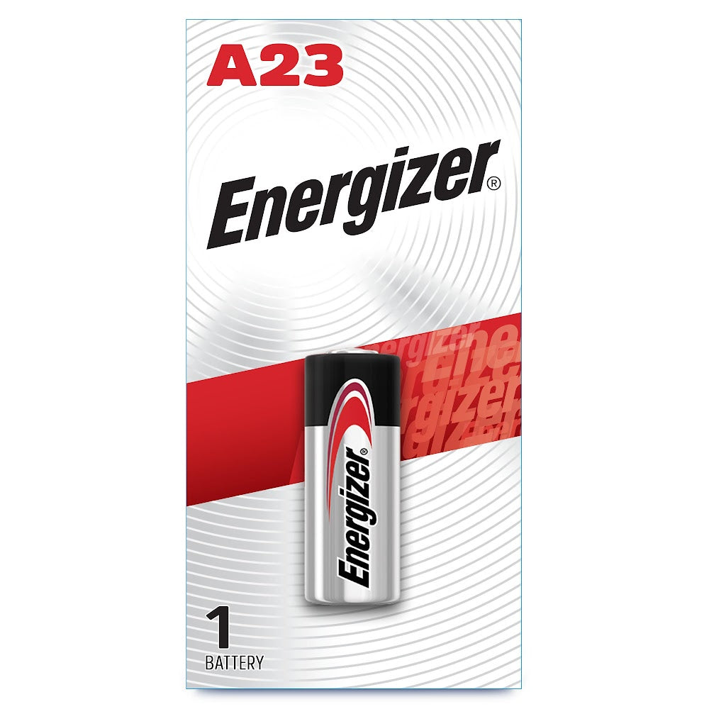 Energizer A23BPZ Alkaline Battery, Zinc-Manganese Dioxide, 12 V DC Nominal, 45 mAh Nominal, A23 1/PK