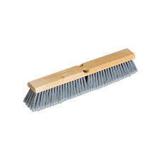 vileda PROFESSIONAL 134455 Push Broom Head, 18 in OAL, Fine Sweep Face, Polystyrene Bristle