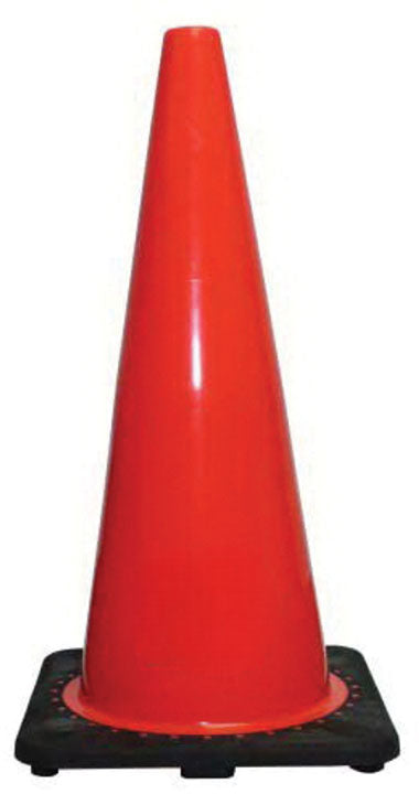 Tuff Grade TGTC-2801 UV Protected Traffic Cone, 28 in H, Hi-Viz Orange Cone