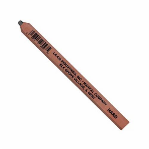 Markal 096927 Carpenters Pencil, Hard Lead, 7 in L, Wood Barrel