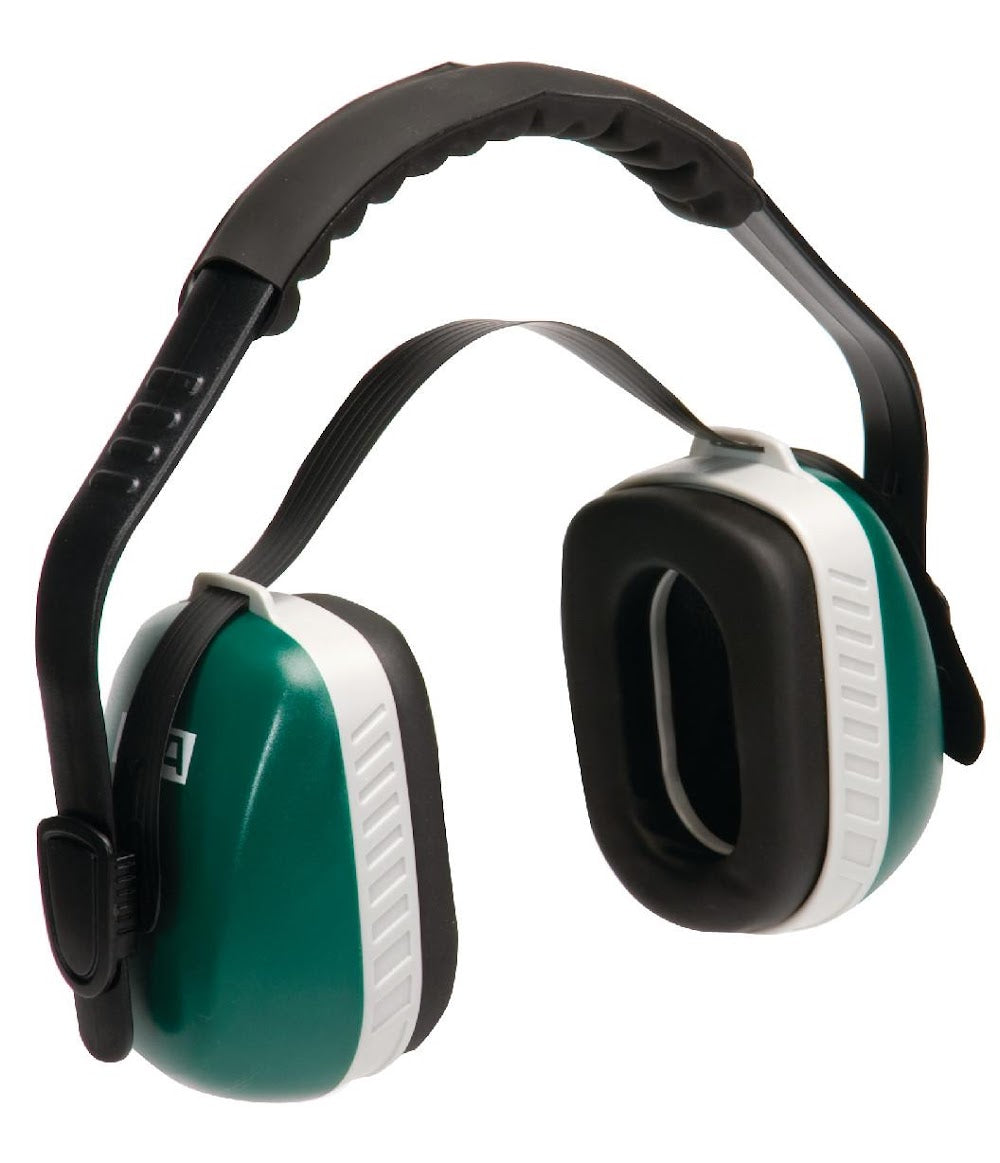 MSA 10061273 Economuff Earmuffs, 23/24 dB Noise Reduction, Black, Over The Head Band Position, ANSI S3.19-1974|CSA Class B