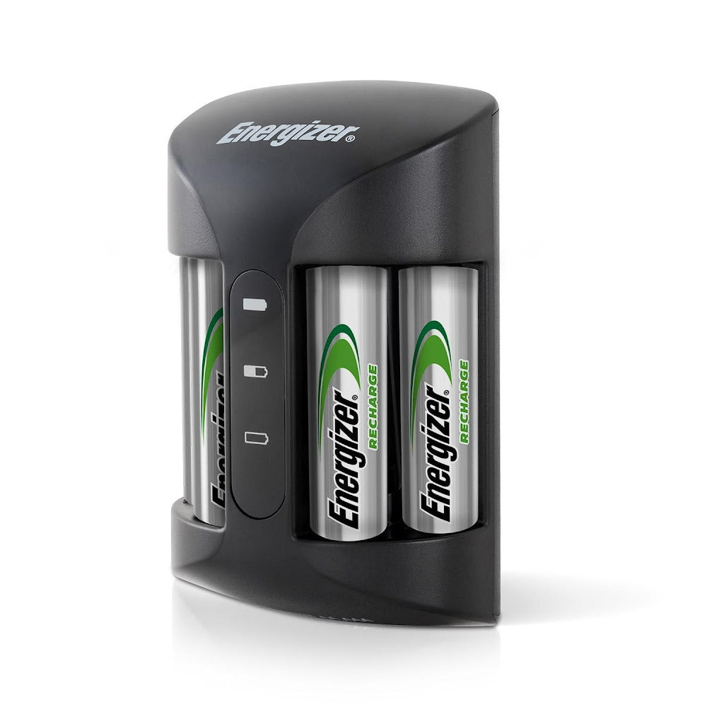 Energizer Recharge Pro CHPROWB4 Battery Charger, 2000 mAh Alkaline Battery, 3 hr Charging, 4 Batteries 1PK