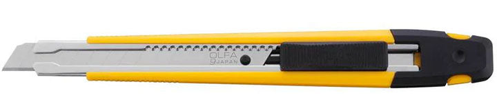OLFA A-1 Precision Knife With Blade Snapper/Pocket Clip, 3/8 in W Silver Snap-Off Blade