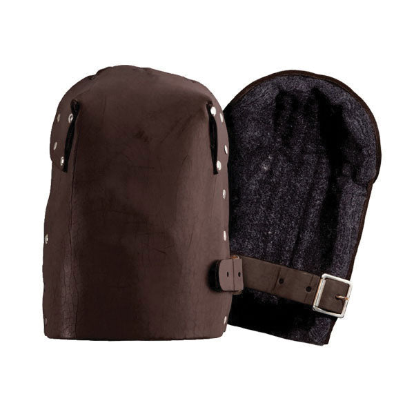 Kunys TOOL WORKS KP299 Heavy Duty Kneepad, Leather Pad, Strap with Buckle Closure, Leather Strap