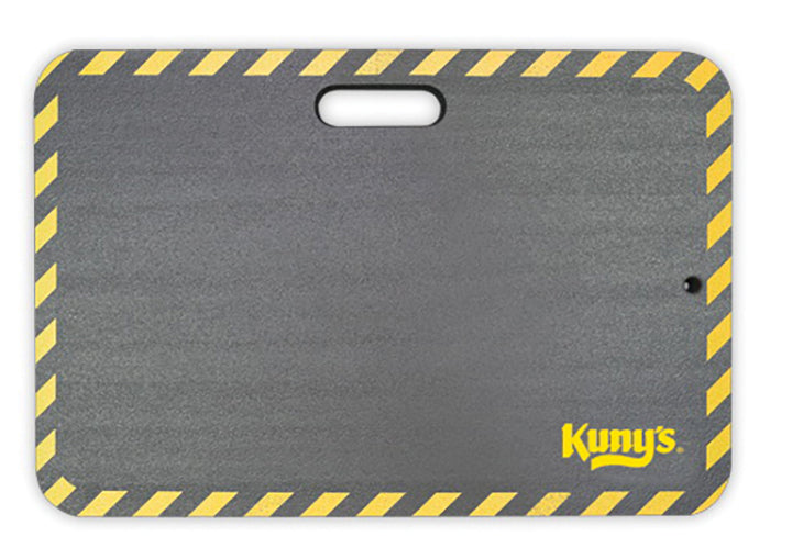 Kunys Toolworks 302 Industrial Medium Kneeling Mat, 21 in L x 14 in W x 1 in THK, NBR, Black