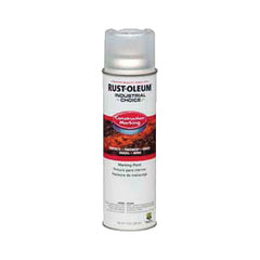 Rust-Oleum 264692 M1400 General Purpose Water Base Marking Paint, 20 oz Container, Liquid Form, White, 400 linear ft/gal with 1 in W Stripe Coverage