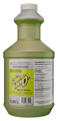 Sqwincher 050104-LL Zero Sugar Free Sports Drink Mix, 64 oz Container Bottle Container, 5 gal Yield, Liquid Form, Lemon Lime