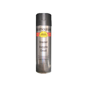 Rust-Oleum V2178838 V2100 System Enamel Spray Paint, 15 oz Container, Liquid Form, Black, 12 to 20 sq-ft/can Coverage