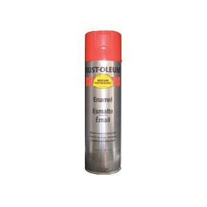 Rust-Oleum V2163838 V2100 System Enamel Spray Paint, 15 oz Container, Liquid Form, Safety Red, 12 to 20 sq-ft/can Coverage
