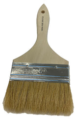 Tuff Grade TGB-4W Chip Brush, 1-3/4 in L x 4 in W x 3/8 in THK China Bristle Brush, Poplar Wood Handle, Epoxy, Glue, Resin, Stain, Paints Remover, Cleaners, Oils, More