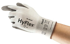 HyFlex 11644090 Versatile Glove, 9, Polyurethane Coating, HPPE/Nylon/Spandex, Knit Wrist Cuff, Resists: Cut/Abrasion, ANSI Cut-Resistance Level: A2